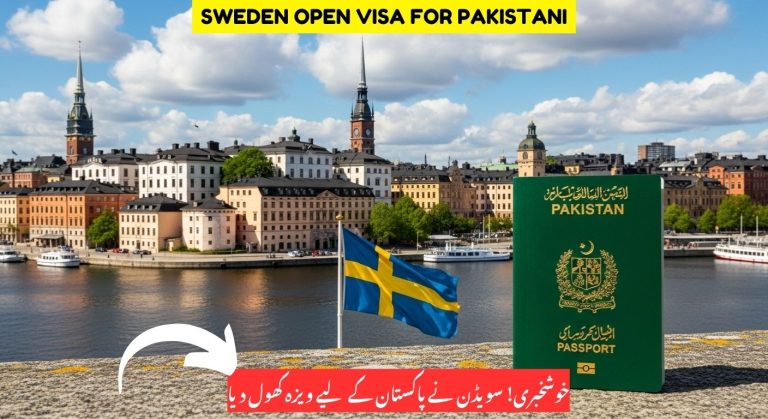 Sweden Restarts Visa Issuance in Pakistan – Travel, Study & Visit Visas Allowed