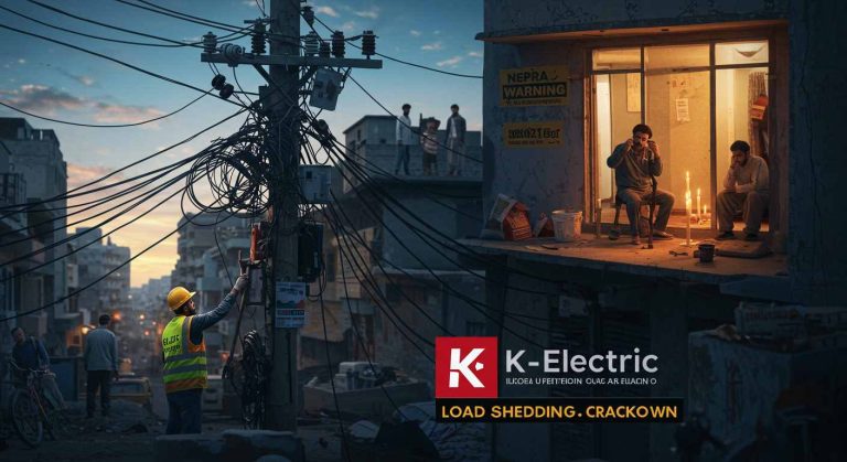 K‑Electric Faces Regulatory Pressure, Theft Crackdown & Outage Relief Efforts in Karachi